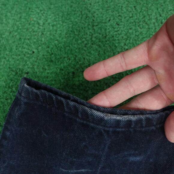 VINTAGE ROUGHRIDER BY CIRCLE T USA MADE WESTERN DENIM JEANS WOMENS 15/16 (30X35 - Picture 8 of 12